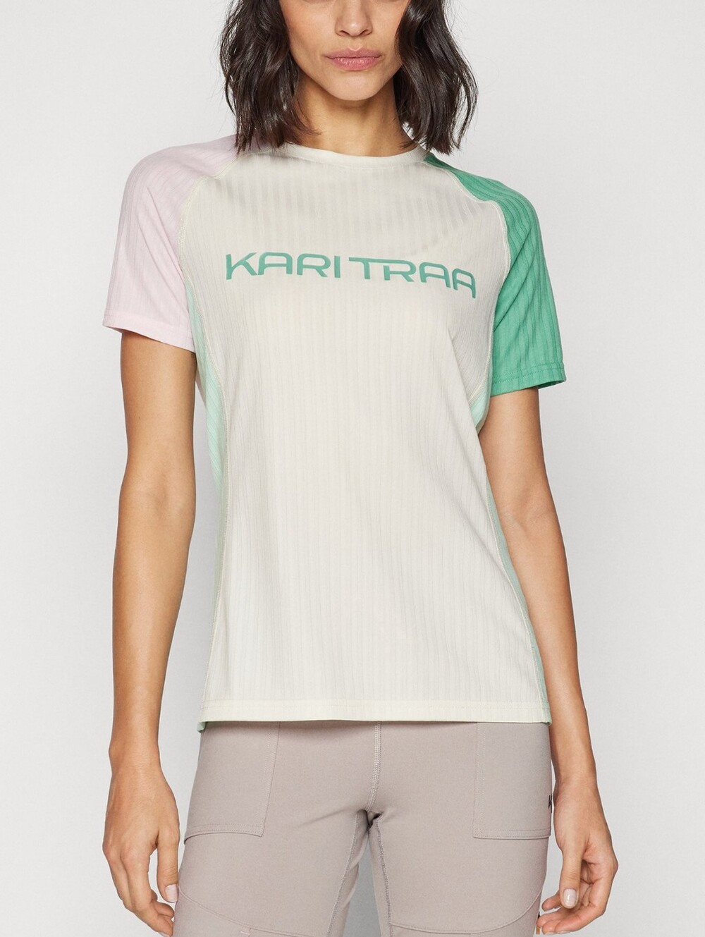 Kari Traa Ella T Shirt Size XL Crew Neck Tee Logo Print Breathable